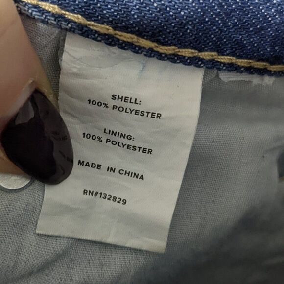 NWT Superdown | Angie Girlfriend Jeans in Vintage Blue Wash - Picture 7 of 8